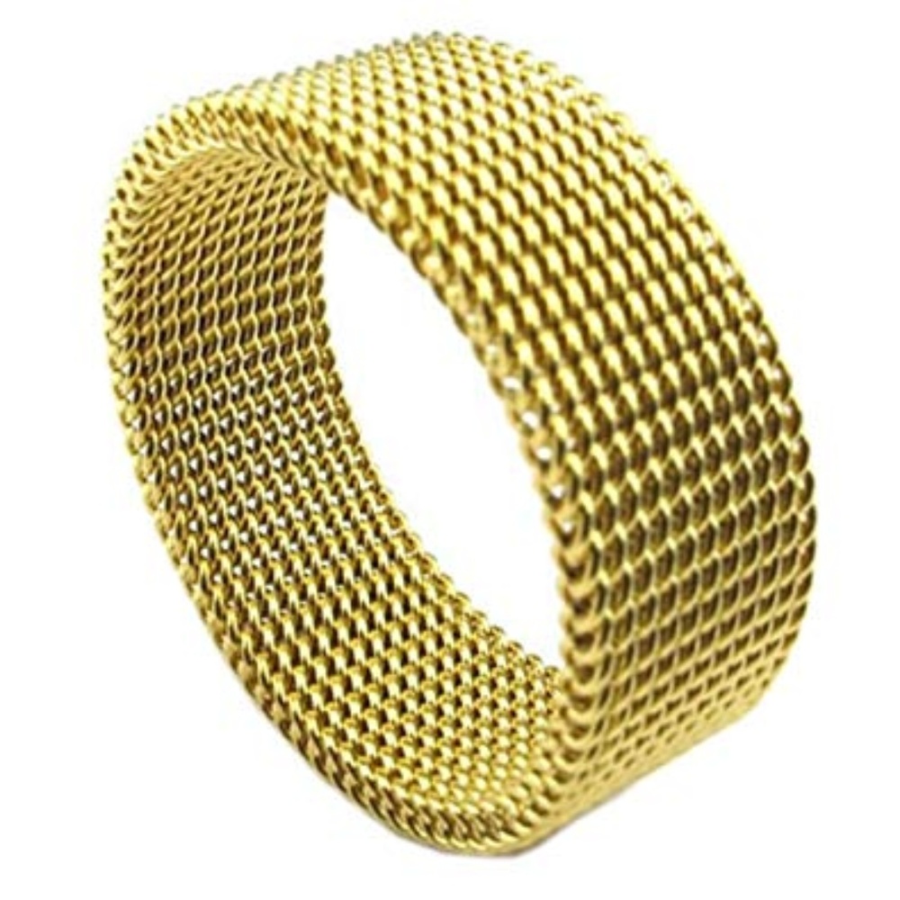 Konov Unisex Woven Mesh Band
